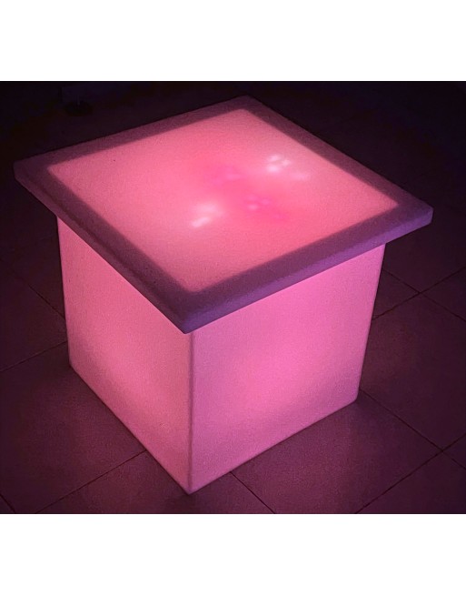 Mesa Griega Mini Iluminada Sala Lounge Neonmania