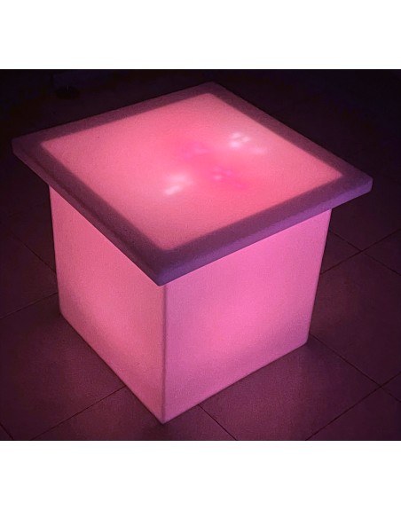 Mesa Griega Mini Iluminada Sala Lounge Neonmania