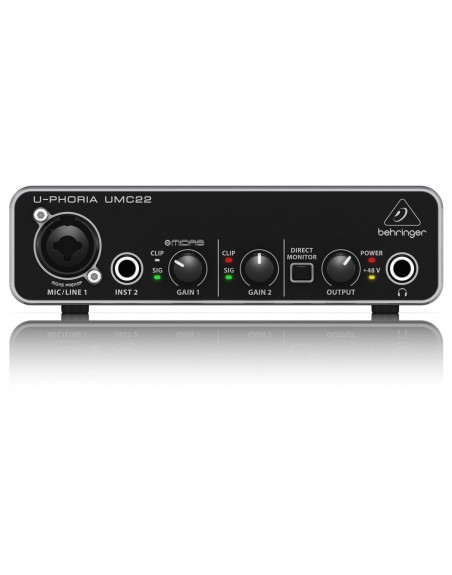 Interfaz Interface De Audio Behringer UPhoria UMC22