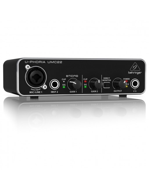 Interfaz Interface De Audio Behringer UPhoria UMC22