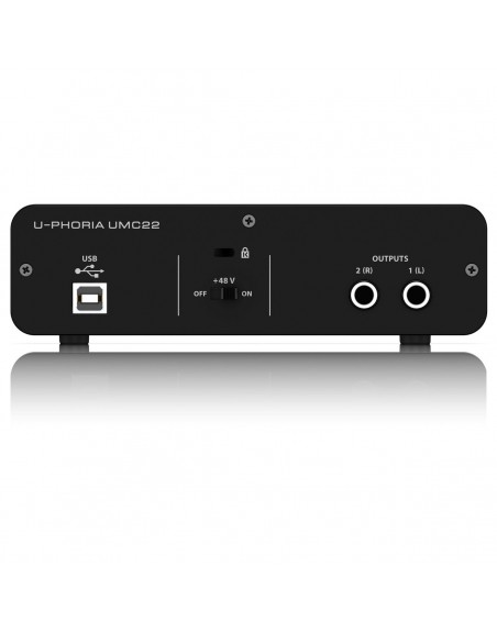 Interfaz Interface De Audio Behringer UPhoria UMC22