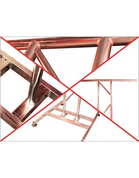 Estructura Perimetral Para Pantalla Iluminacion