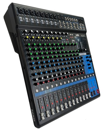 OFERTA Mezcladora estereo pasiva 16 canales con efectos 2