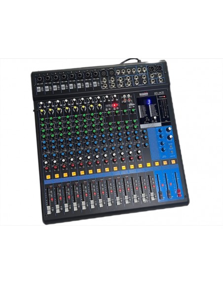 OFERTA Mezcladora estereo pasiva 16 canales con efectos