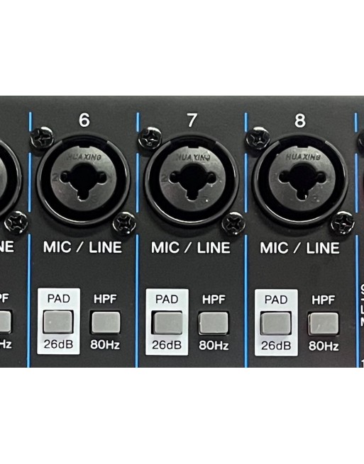 OFERTA Mezcladora estereo pasiva 16 canales con efectos