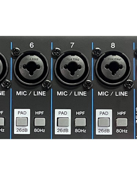 OFERTA Mezcladora estereo pasiva 16 canales con efectos