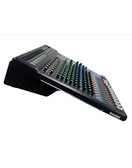 OFERTA Mezcladora estereo pasiva 16 canales con efectos