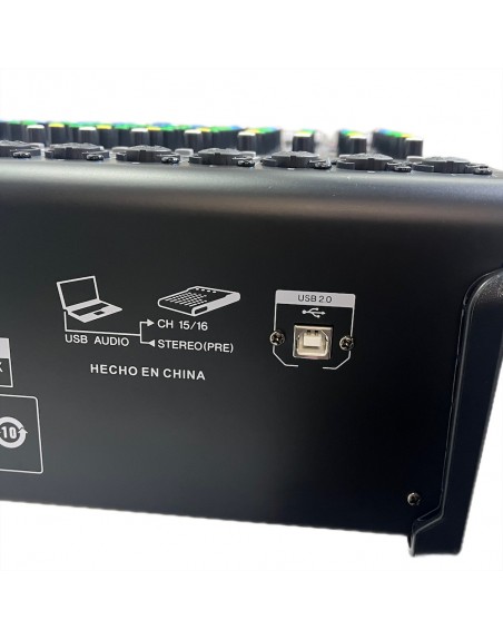 OFERTA Mezcladora estereo pasiva 16 canales con efectos