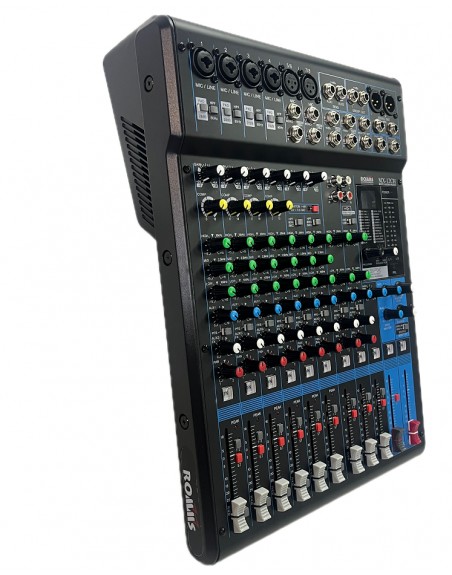 OFERTA Mezcladora estereo pasiva 12 canales con efectos
