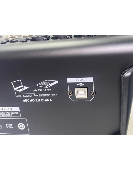 OFERTA Mezcladora estereo pasiva 12 canales con efectos