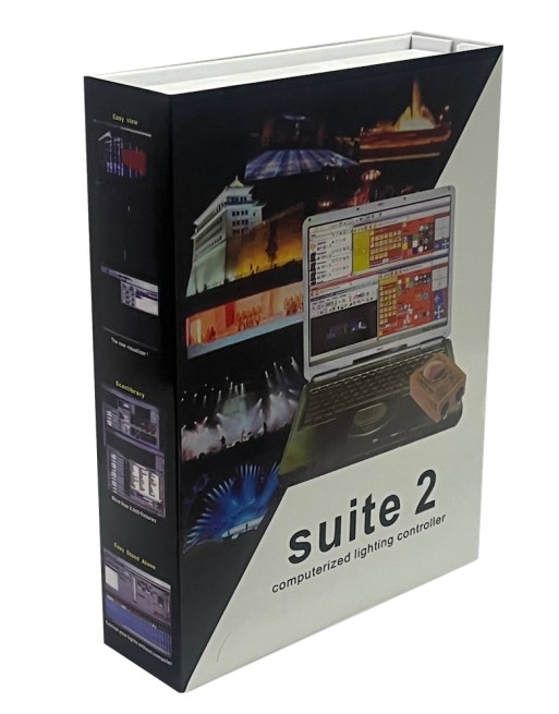 Interfase para Iluminacion 2 Universos Suite2 SL PROLIGHTING