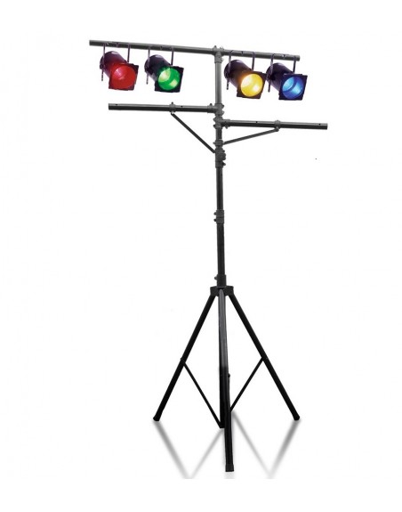STAND ILUMINACION doble T para ambientacion en fiestas y eventos