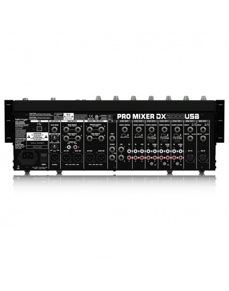 Mezcladora Behringer Dj 7 Canales Dx2000Usb