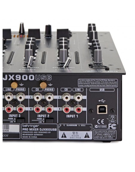 Mezcladora Profesional De 4 Canales Behringer Djx900usb