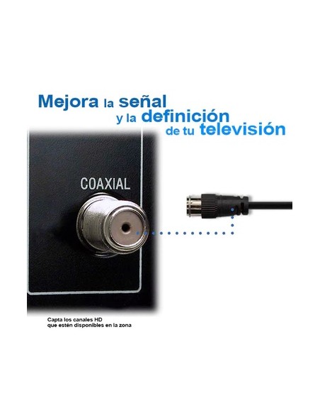 Antena De Conejo Hd Tv Para Interiores AN-9503