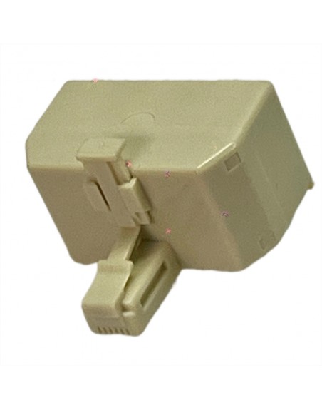 Adaptador Telefonico 1 Conector Macho A 3 Conectores Hembra