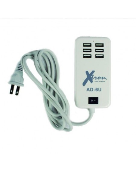 Cargador Con 6 Puertos USB