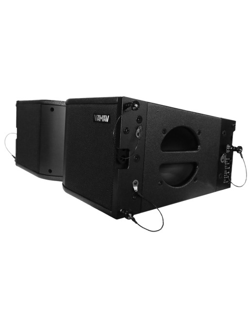 Bafle Arreglo Lineal 2 Altavoces De 8" + Driver De 3" 500W Rms