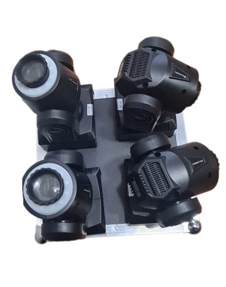 Case 4 Cabezas Moviles Minispot Led XLM30 SL PRO