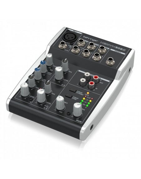 Mezcladora Behringer 502s pasiva Analógico Interfaz USB Para Streaming