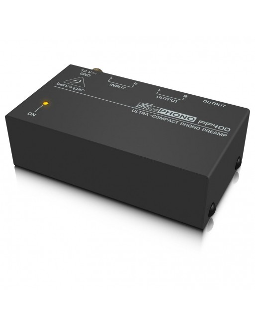 Preamplificador Phono De Señal A Linea Behringer PP400
