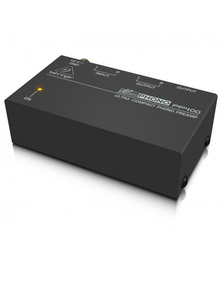 Preamplificador Phono De Señal A Linea Behringer PP400