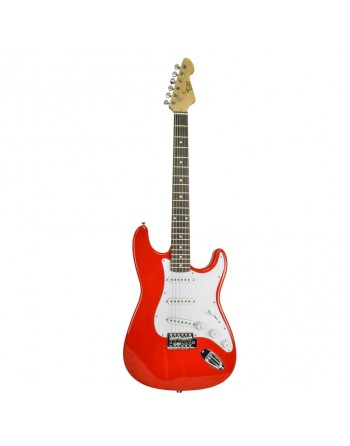 Guitarra Electrica Roja con...
