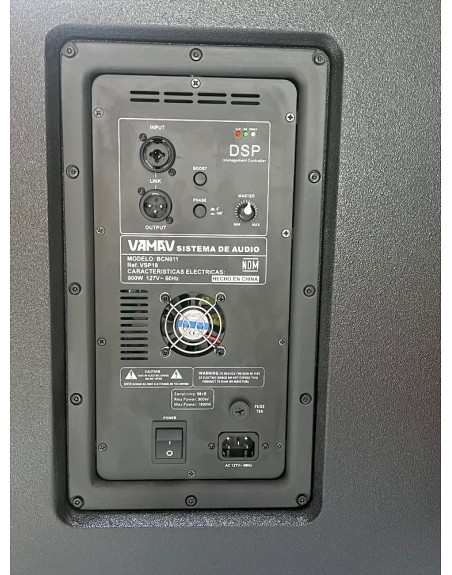 Subwoofer Activo 18 Pulg Activo Vamav Vsp18 900W Rms