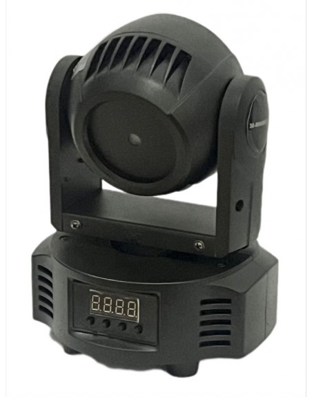 Mini Cabeza Robotica Cristalball + Laser Multipuntos + Estrobo