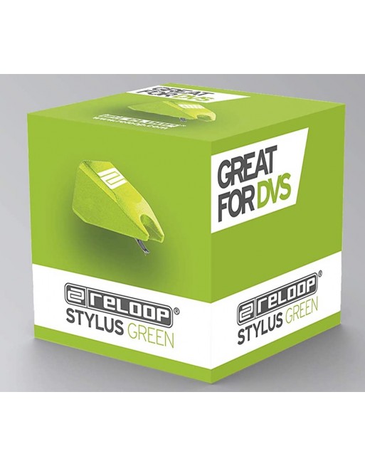 Aguja Original RELOOP Stylus green De Repuesto