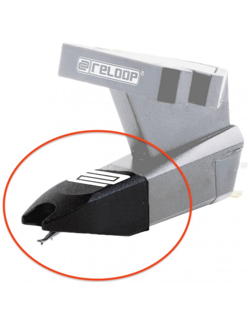 Aguja Fonocaptora Reloop Stylus Om Black