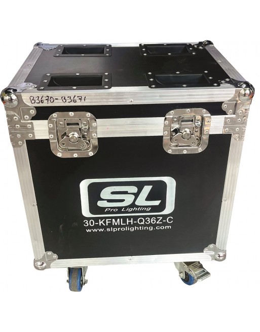 Case 2 Cabezas Wash 360 36 Leds De 10W