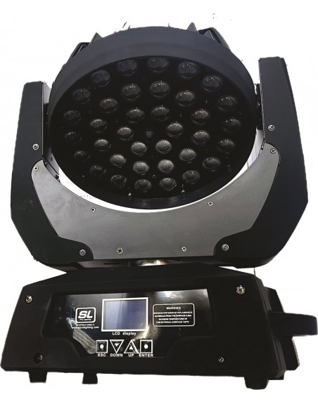 Case 2 Cabezas Wash 360 36 Leds De 10W