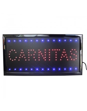 Anuncio Luminoso Led CARNITAS