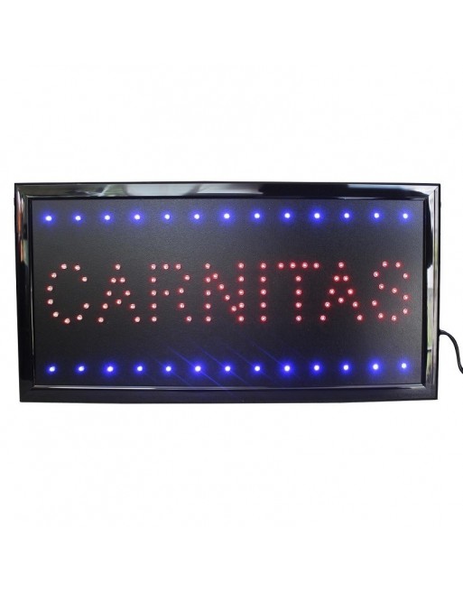 Anuncio Luminoso Led CARNITAS