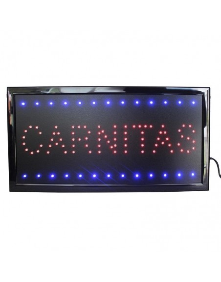 Anuncio Luminoso Led CARNITAS