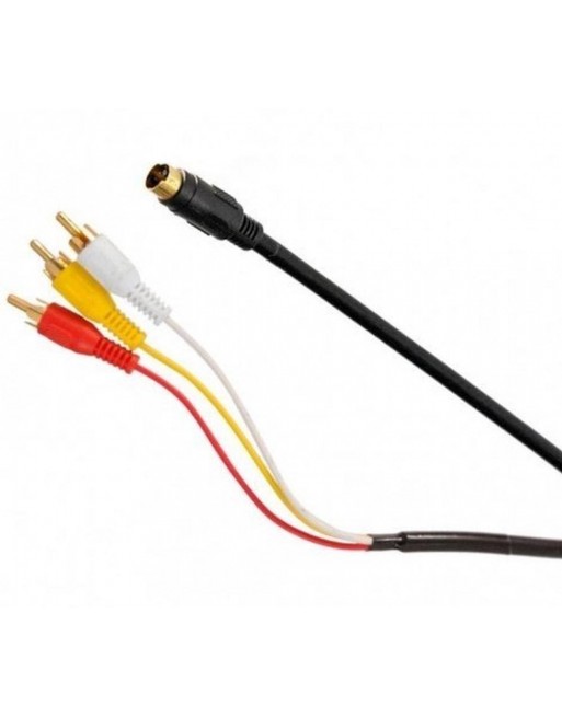 Cable RCA A Conector Minidin Para DVD