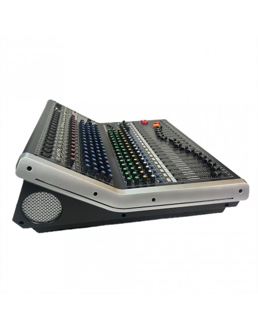Mezcladora Amplificada 16 Canales Usb Bluetooth Efectos Kmx-Ts16