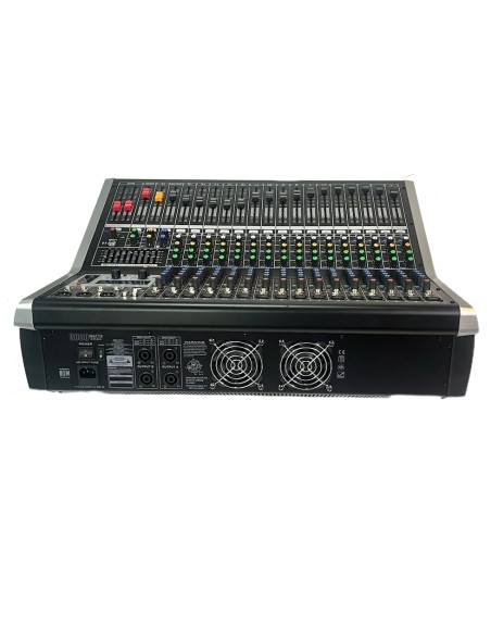 Mezcladora Amplificada 16 Canales Usb Bluetooth Efectos Kmx-Ts16