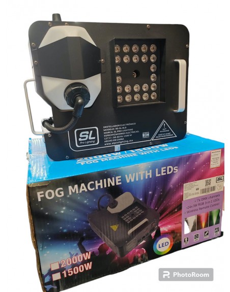 Maquina De Humo 1500w Vertical FOGGY