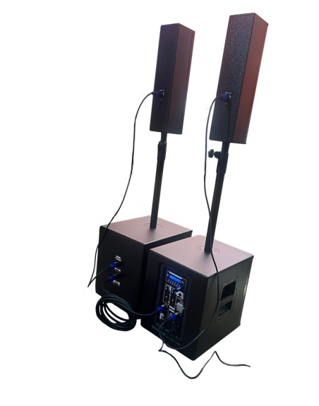 Sistema de sonido Profesional Vamav CooperTwin 700w RMS