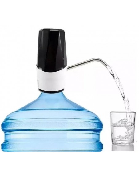 Dispensador Usb De Agua Garrafon Boquilla Universal Negro