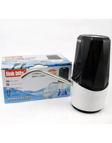 Dispensador Usb De Agua Garrafon Boquilla Universal Negro