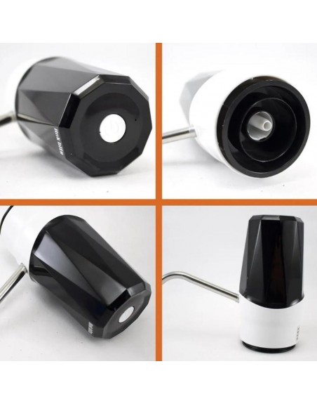 Dispensador Usb De Agua Garrafon Boquilla Universal Negro