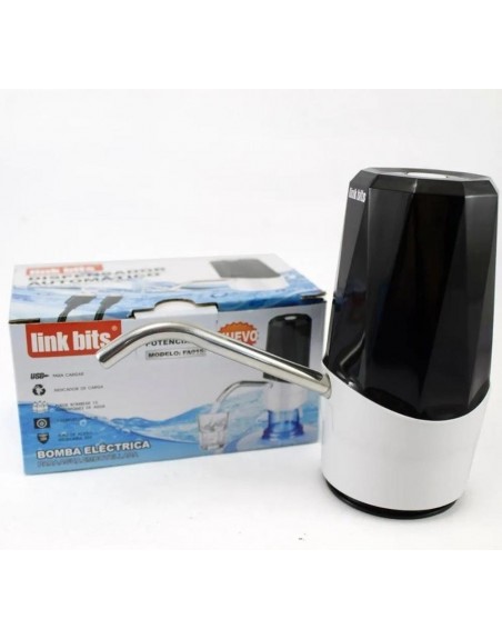 Dispensador Usb De Agua Garrafon Boquilla Universal Negro