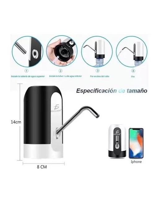 Dispensador De Agua Automático Despachador Recargable