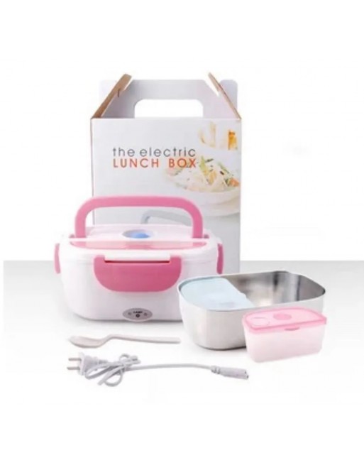Lonchera Termica Electrica Portatil FH-03 color Rosa