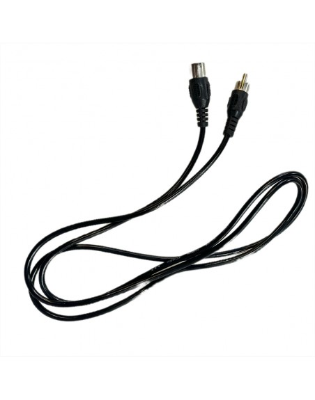 Cable Conector Macho Coaxial De FM a RCA 1.1m
