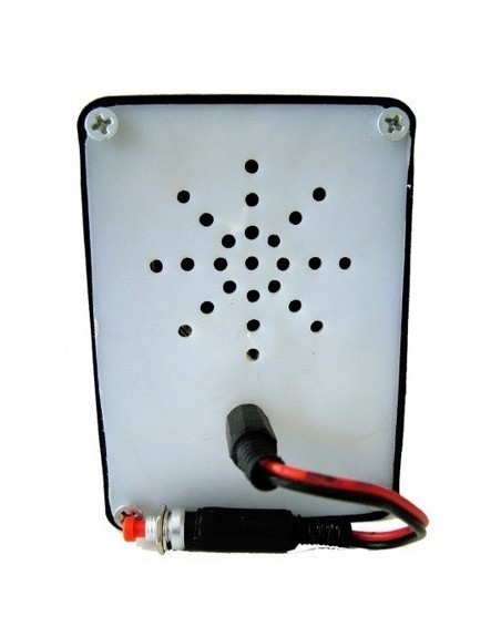  Saillong Kit de timbre de timbre con cable con 2 botones de  metal iluminados, 16 V, 10 VA, 2 sonidos para puerta delantera y trasera,  kit de timbre para pared interior