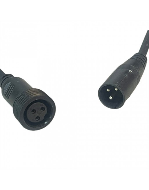 Cable DMX Ip65 Para exterior Macho 60cm